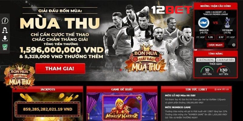 Tìm hiểu về ưu điểm nổi bật của 12bet là gì?